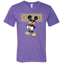 Gucci Mickey Gift Birthday T-shirt Men V-Neck T-Shirt Men V-Neck T-Shirt - parenttees