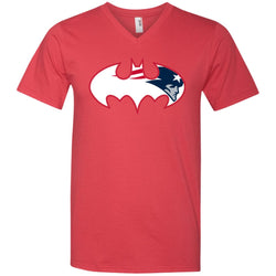 We Are The New England Patriots Batman Nfl Mashup Men V-Neck T-Shirt