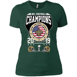 Nfl – Football Champions New Orleans Saints Super Bowl 2019 Women Cotton T-Shirt