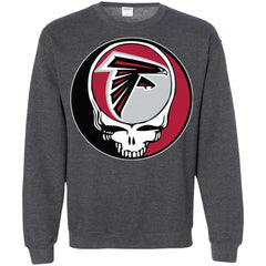 Atlanta Falcons Grateful Dead Steal Your Face Football Nfl Shirts Crewneck Pullover Sweatshirt Crewneck Pullover Sweatshirt - parenttees