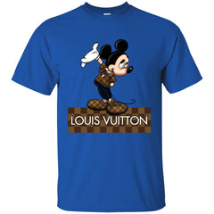 Louis Vuitton Mickey T-shirt Men Cotton T-Shirt Men Cotton T-Shirt - parenttees