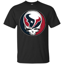 Houston Texans Grateful Dead Steal Your Face Football Nfl Shirts Men Cotton T-Shirt