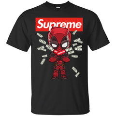 Supreme Deadpool Funny T-shirt Men Cotton T-Shirt Men Cotton T-Shirt - parenttees