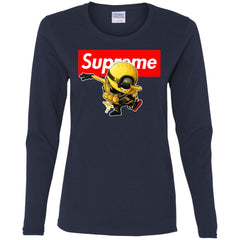 Supreme Minion T-shirt Trending Women Long Sleeve Shirt Women Long Sleeve Shirt - parenttees