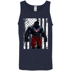 Giants Hulk Cleveland Indians T-shirt Flag Men Cotton Tank Men Cotton Tank - parenttees