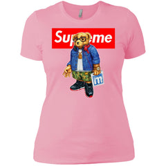 Supreme Bear Style Music T-shirt Women Cotton T-Shirt Women Cotton T-Shirt - parenttees