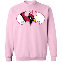 We Are The Arizona Cardinals Batman Nfl Mashup Crewneck Pullover Sweatshirt Crewneck Pullover Sweatshirt - parenttees