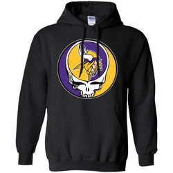 Minnesota Vikings Grateful Dead Steal Your Face Football Nfl Shirts Pullover Hoodie Sweatshirt