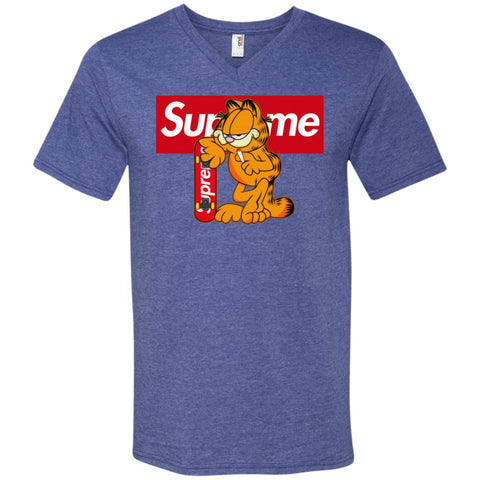 Supreme Tiger T-shirt Men V-Neck T-Shirt Black / S Men V-Neck T-Shirt - parenttees