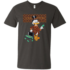 Louis Vuitton Donald Duck T-shirt Men V-Neck T-Shirt Men V-Neck T-Shirt - parenttees