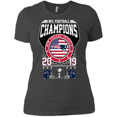 Nfl – Football Champions New England Patriots Super Bowl 2019 Women Cotton T-Shirt Women Cotton T-Shirt - parenttees