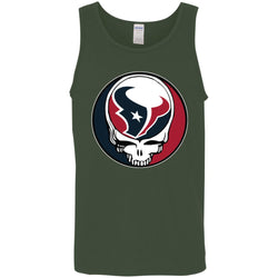 Houston Texans Grateful Dead Steal Your Face Football Nfl Shirts Men Cotton Tank