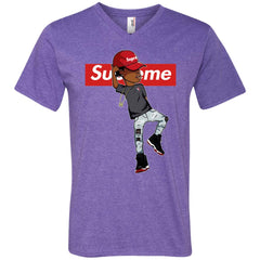 Supreme Marquese Scott T-shirt Men V-Neck T-Shirt Men V-Neck T-Shirt - parenttees