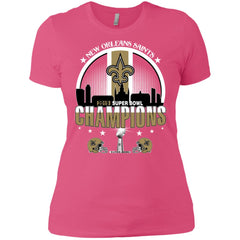 Nfl – New Orleans Saints 2019 Super Bowl Champions Football Women Cotton T-Shirt Women Cotton T-Shirt - parenttees