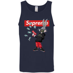 Supreme Rabbit Gucci Gang T-shirt Men Cotton Tank Men Cotton Tank - parenttees