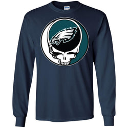 Philadelphia Eagles Grateful Dead Steal Your Face Football Nfl Shirts Men Long Sleeve Shirt