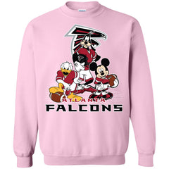 Mickey Mouse Atlanta Falcons American Football Nfl Sports Shirt Crewneck Pullover Sweatshirt Crewneck Pullover Sweatshirt - parenttees