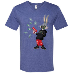 Rabbit Gucci T-shirt Men V-Neck T-Shirt Men V-Neck T-Shirt - parenttees
