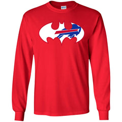 We Are The Buffalo Bills Batman Nfl Mashup Men Long Sleeve Shirt Men Long Sleeve Shirt - parenttees