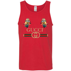 Gucci T-shirt Minion Funny Film T-shirt Men Cotton Tank Men Cotton Tank - parenttees