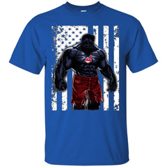 Giants Hulk Cleveland Indians T-shirt Flag Men Cotton T-Shirt Men Cotton T-Shirt - parenttees