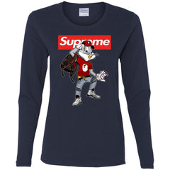 Supreme Rabbit Shirt Women Long Sleeve Shirt Women Long Sleeve Shirt - parenttees