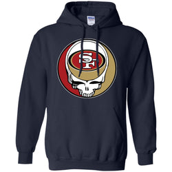 San Francisco 49ers Grateful Dead Steal Your Face Football Nfl Shirts Pullover Hoodie Sweatshirt