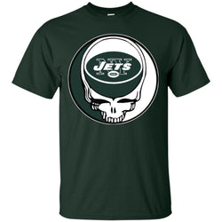 New York Jets Grateful Dead Steal Your Face Football Nfl Shirts Men Cotton T-Shirt