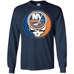 New York Islanders Grateful Dead Steal Your Face Hockey Nhl Shirts Men Long Sleeve Shirt Men Long Sleeve Shirt - parenttees