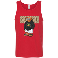 Best Gucci Bear Style Fashion T-shirt Men Cotton Tank Men Cotton Tank - parenttees