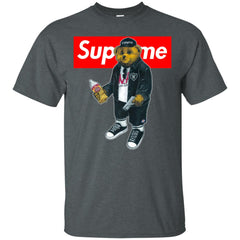 Supreme Bear Guns T-shirt Men Cotton T-Shirt Men Cotton T-Shirt - parenttees