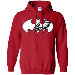 We Are The Philadelphia Eagles Batman Nfl Mashup Pullover Hoodie Sweatshirt Pullover Hoodie Sweatshirt - parenttees