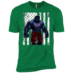 Giants Hulk Chicago Cubs T-shirt Flag Men Short Sleeve T-Shirt Men Short Sleeve T-Shirt - parenttees