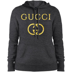 Gucci Logo Vintage Inspired Women Hooded Sweatshirt