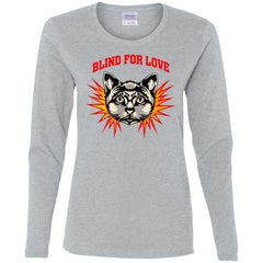 Gucci 2018 Cat Blind For You T-shirt Women Long Sleeve Shirt Women Long Sleeve Shirt - parenttees