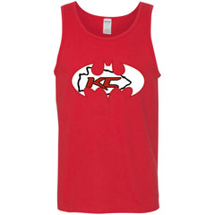 We Are The Kansas City Chiefs Batman Nfl Mashup Men Cotton Tank Men Cotton Tank - parenttees