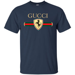 Gucci Ferrari T-shirt Men Cotton T-Shirt