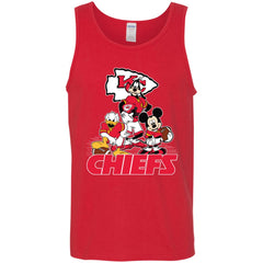 Mickey Mouse Kansas City Chiefs American Football Nfl Sports Shirt Men Cotton Tank Men Cotton Tank - parenttees