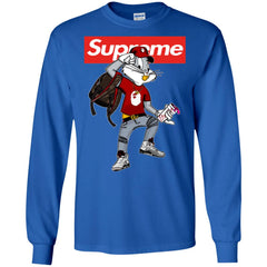 Supreme Rabbit Shirt Men Long Sleeve Shirt Men Long Sleeve Shirt - parenttees