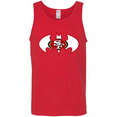 We Are The San Francisco 49ers Batman Nfl Mashup Men Cotton Tank Men Cotton Tank - parenttees