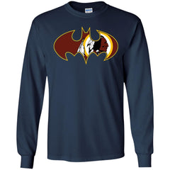 We Are The Washington Redskins Batman Nfl Mashup Men Long Sleeve Shirt Men Long Sleeve Shirt - parenttees