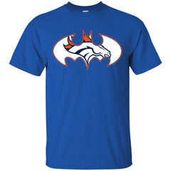 We Are The Denver Broncos Batman Nfl Mashup Men Cotton T-Shirt Men Cotton T-Shirt - parenttees