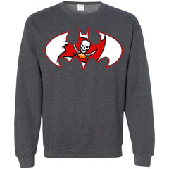 We Are The Tampa Bay Buccaneers Batman Nfl Mashup Crewneck Pullover Sweatshirt Crewneck Pullover Sweatshirt - parenttees