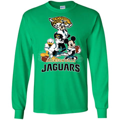 Mickey Mouse Jacksonville Jaguar American Football Nfl Sports Shirt Men Long Sleeve Shirt Men Long Sleeve Shirt - parenttees