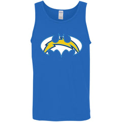 We Are The Los Angeles Chargers Batman Nfl Mashup Men Cotton Tank Men Cotton Tank - parenttees