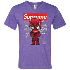 Supreme Deadpool Funny T-shirt Men V-Neck T-Shirt Men V-Neck T-Shirt - parenttees