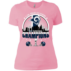 Nfl – Los Angeles Rams 2019 Super Bowl Champions Football Women Cotton T-Shirt Women Cotton T-Shirt - parenttees