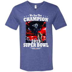 Nfl – Los Angeles Rams We Are The Champion 2019 Super Bowl Football Men V-Neck T-Shirt Men V-Neck T-Shirt - parenttees