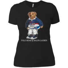 Ralph Lauren Polo Bear T-shirt Women Cotton T-Shirt Women Cotton T-Shirt - parenttees