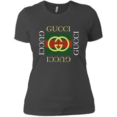 Gucci Logo Gift T-shirt Women Cotton T-Shirt Women Cotton T-Shirt - parenttees